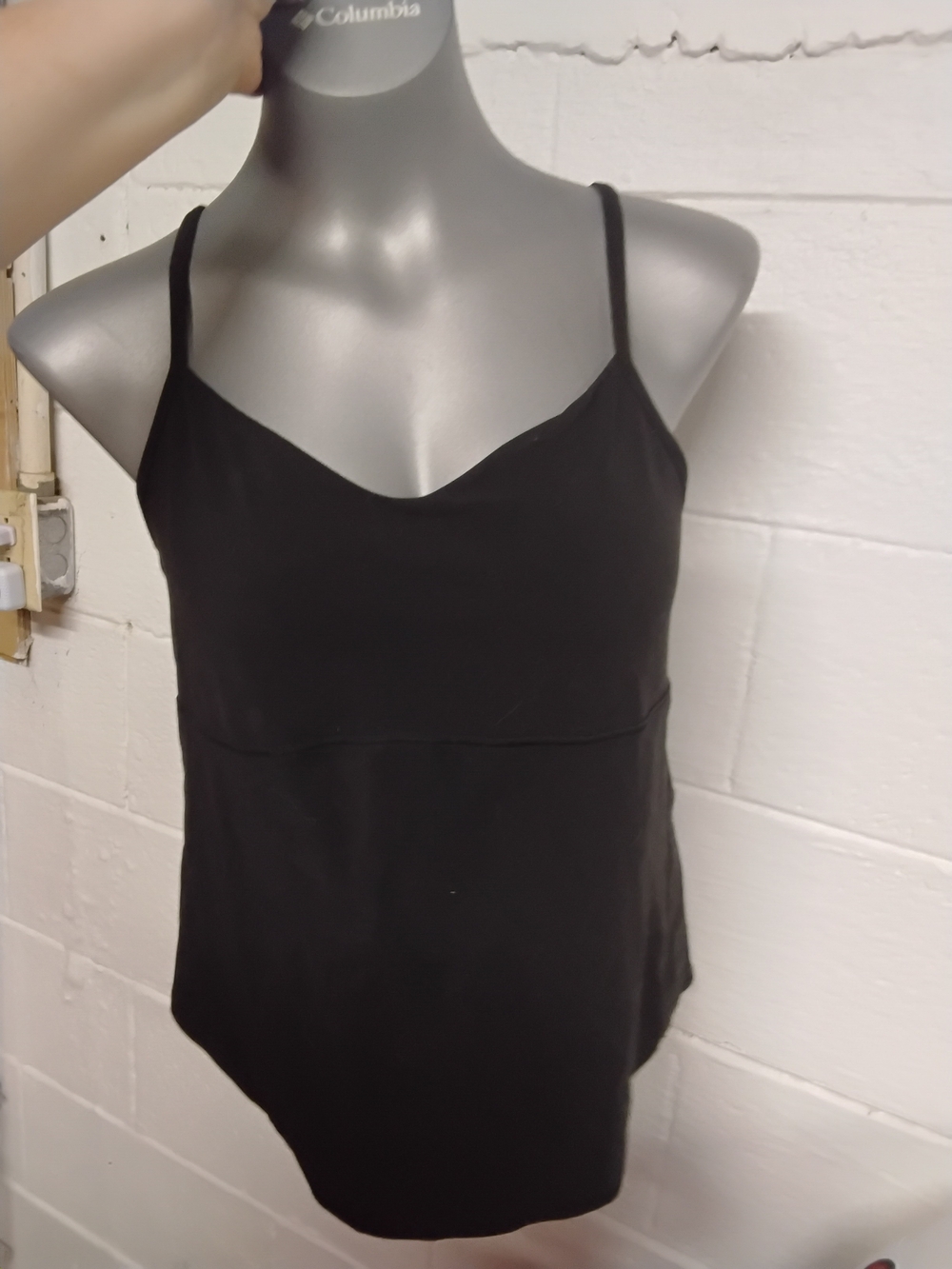 Athleta Black Spaghetti Strap Women’s Tank Top